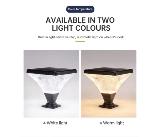 Solar LED Fence Light