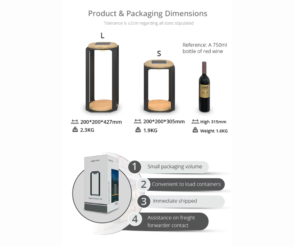 Pegasus LED Solar Lamp