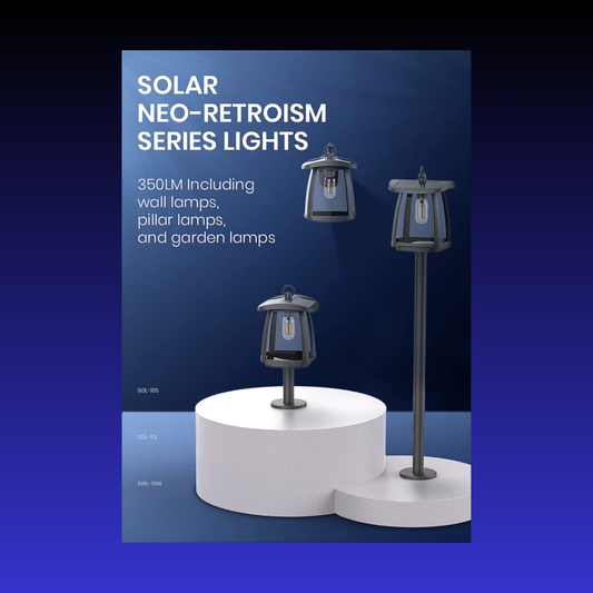 Solar LED Retro Lighting Kit