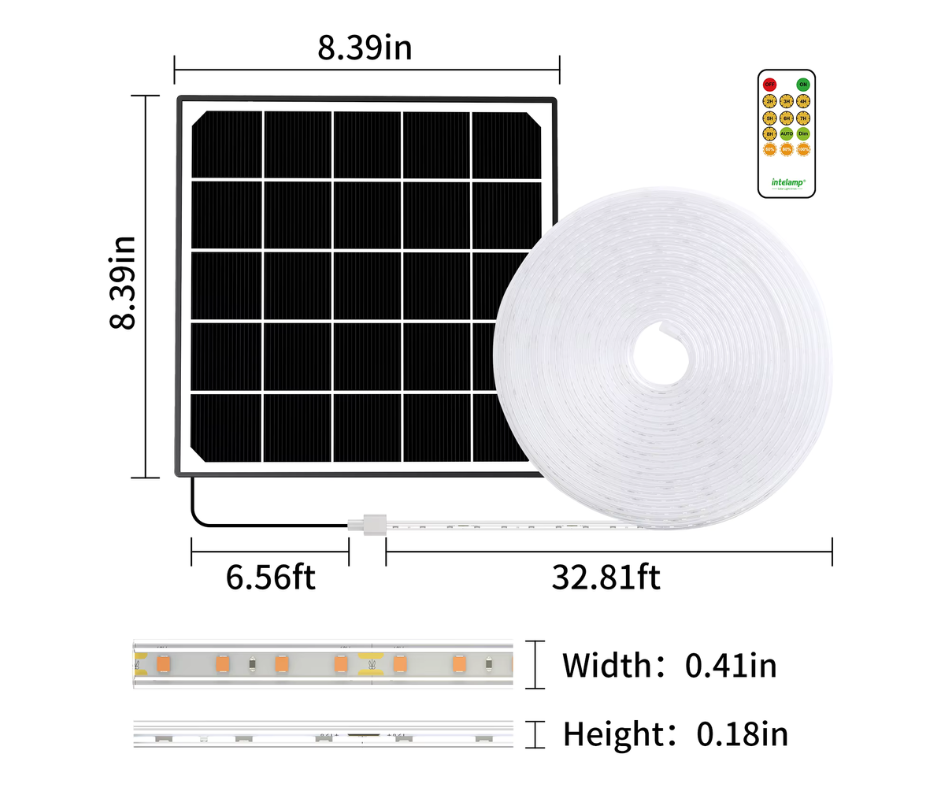 Solar LED Light Strip