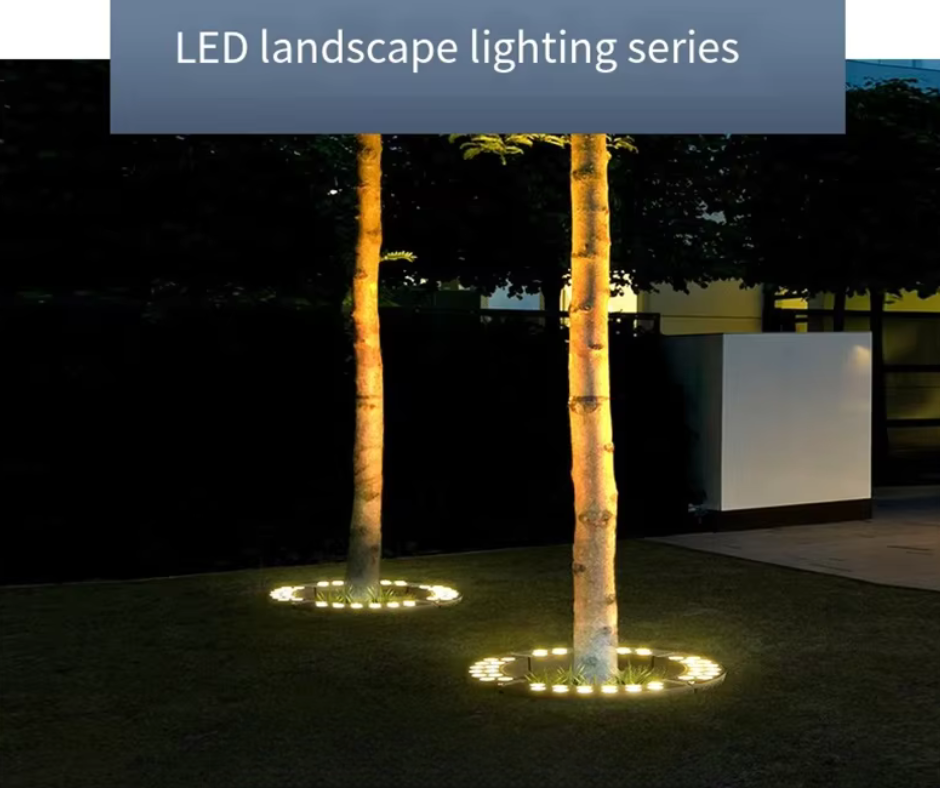 Solar LED Tree Projector