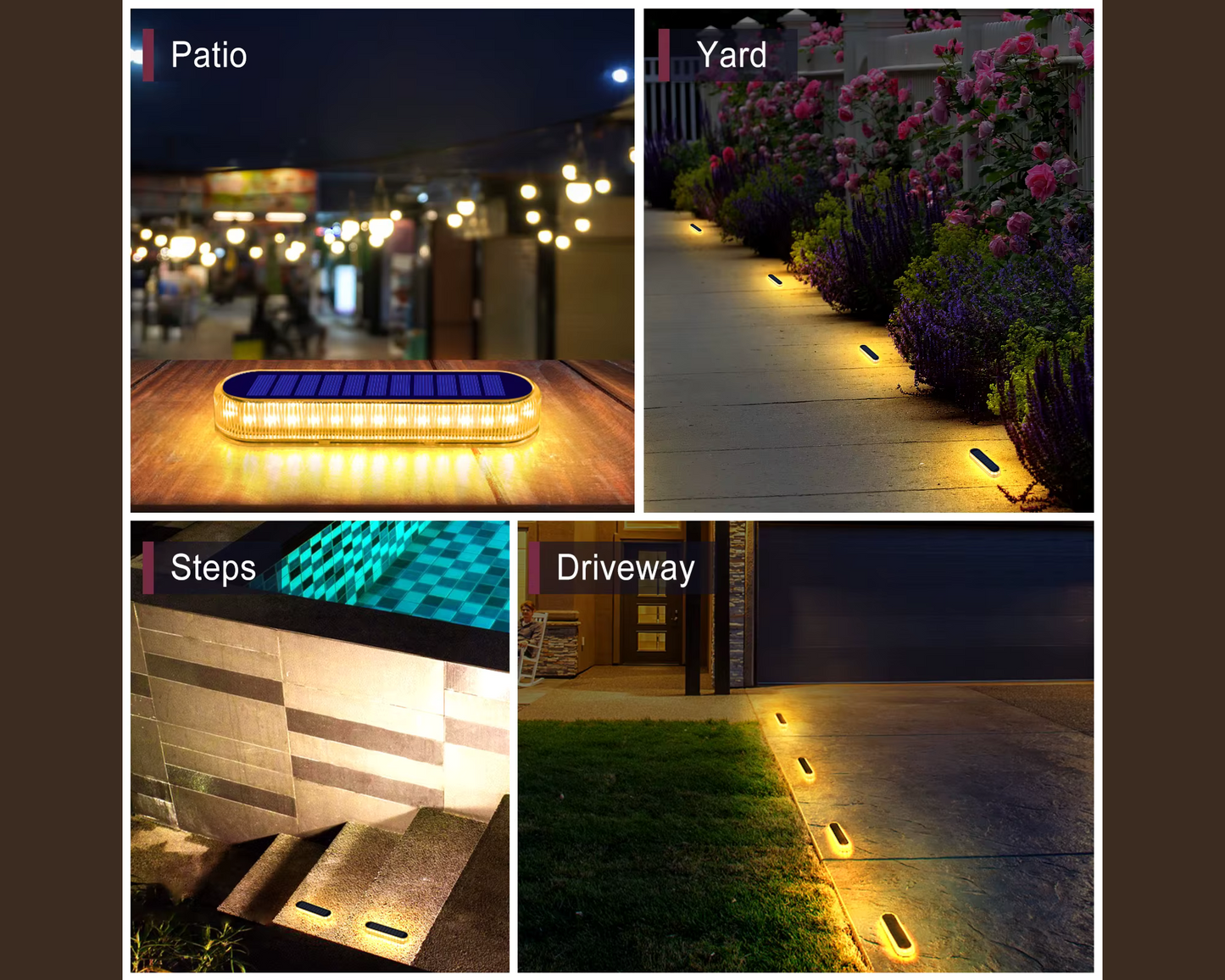 Lampes d’Escalier LED Solaire