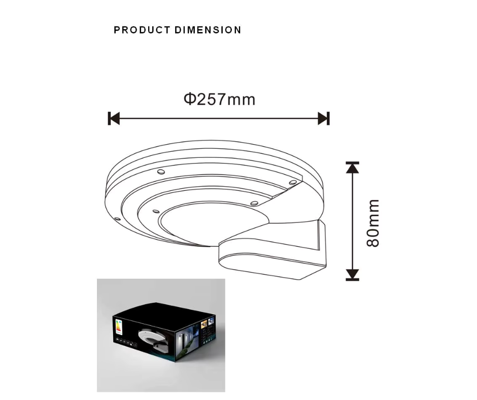 Solar LED Wall Light