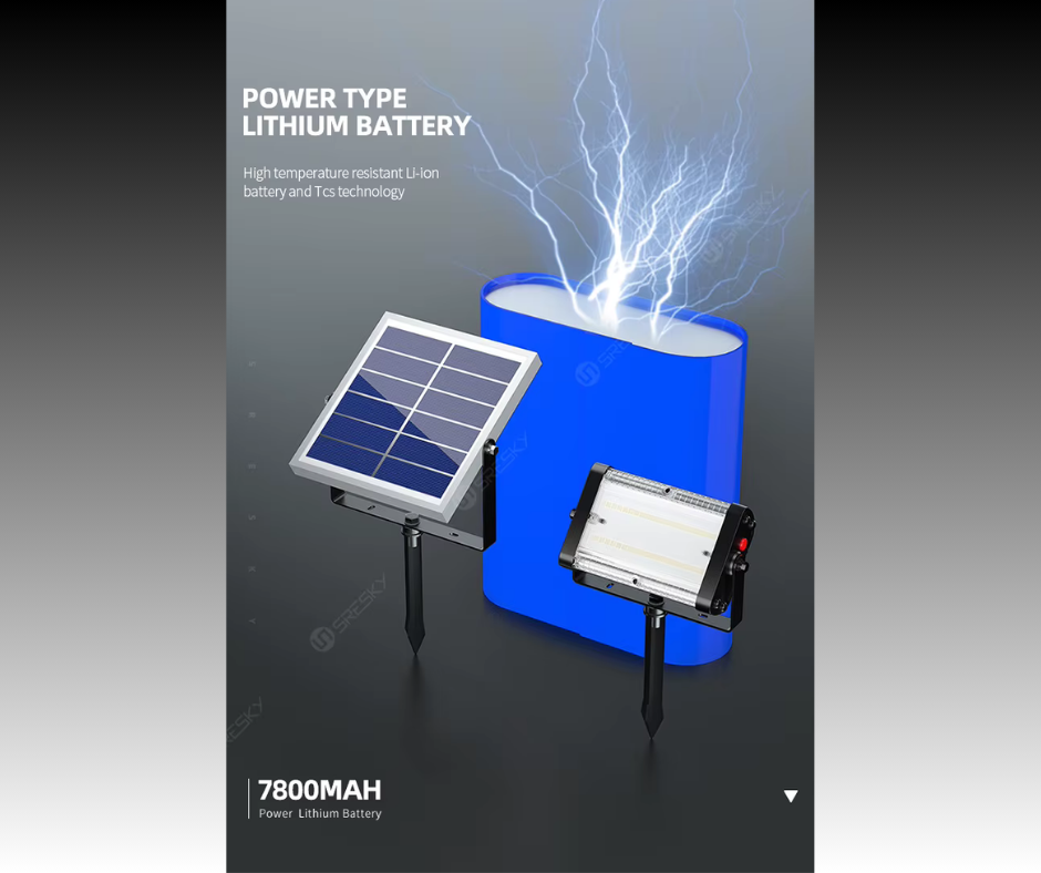 Solar Garden RGB LED Lamp