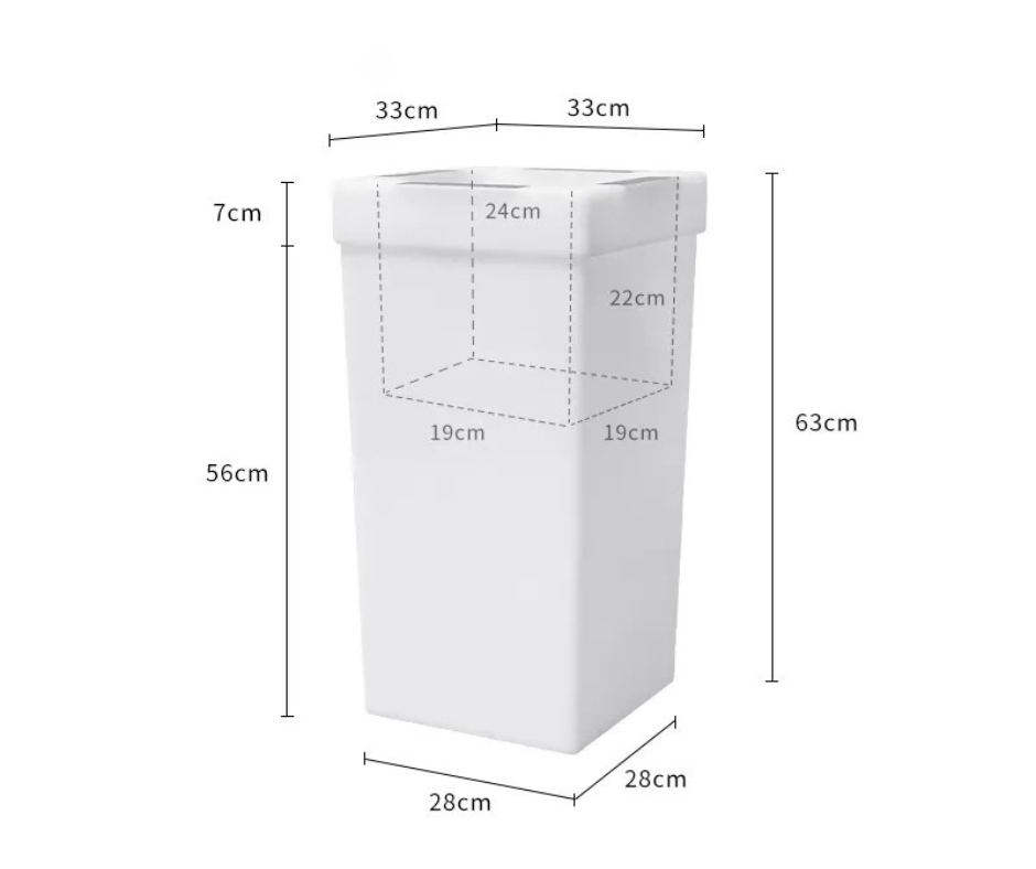 Large Solar LED Flower Pot
