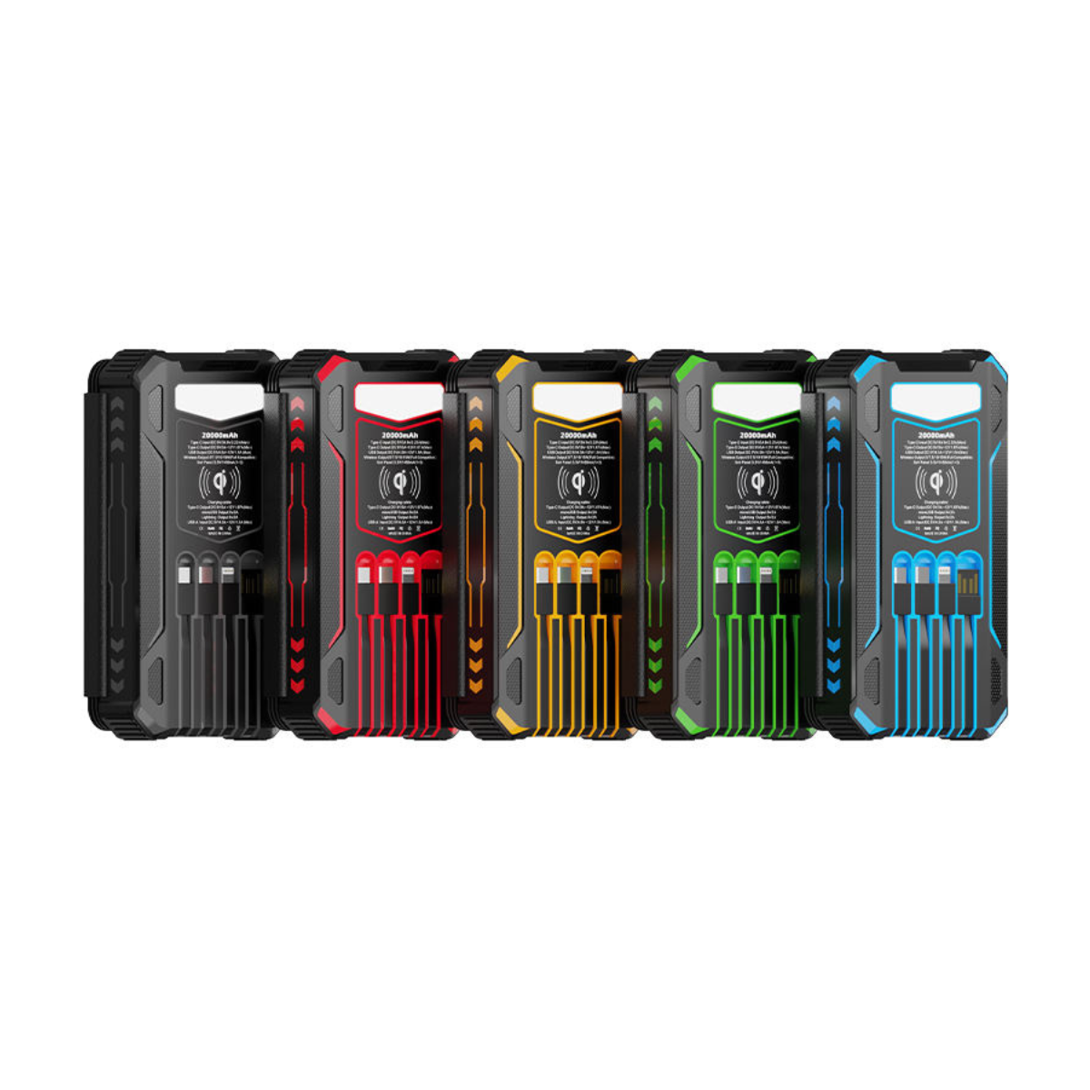 Banco de Energía USB Solar 48000mAh
