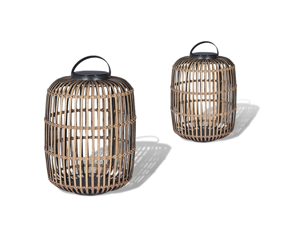 Lampe Rotin LED Solaire