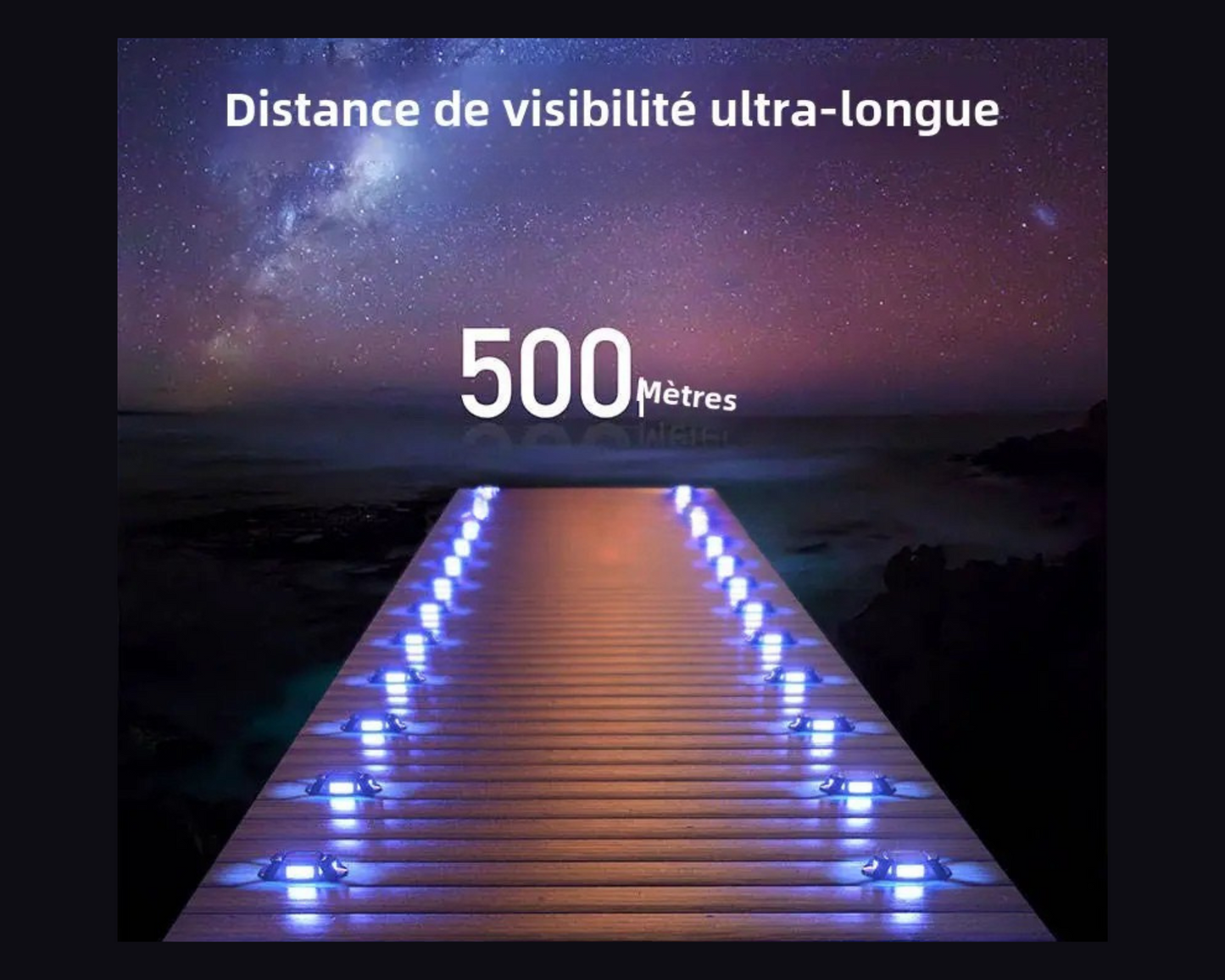 Solar LED Deck Lights