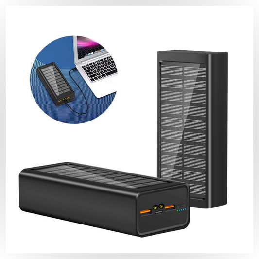 Batería portátil USB solar 30000mAh