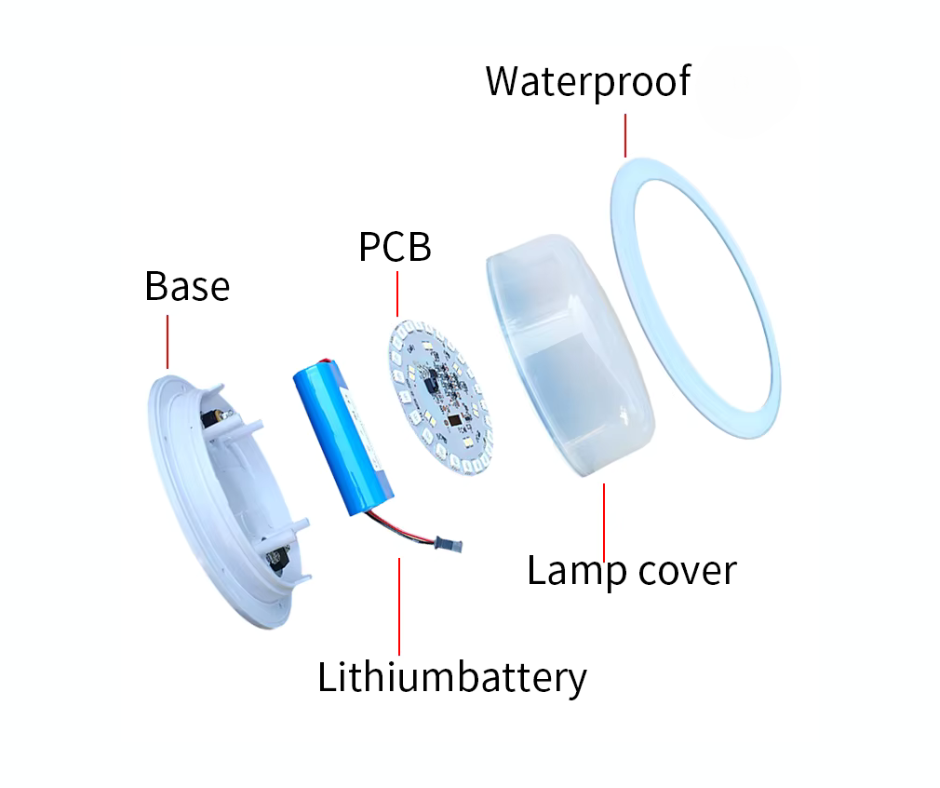 Large Solar LED Flower Pot