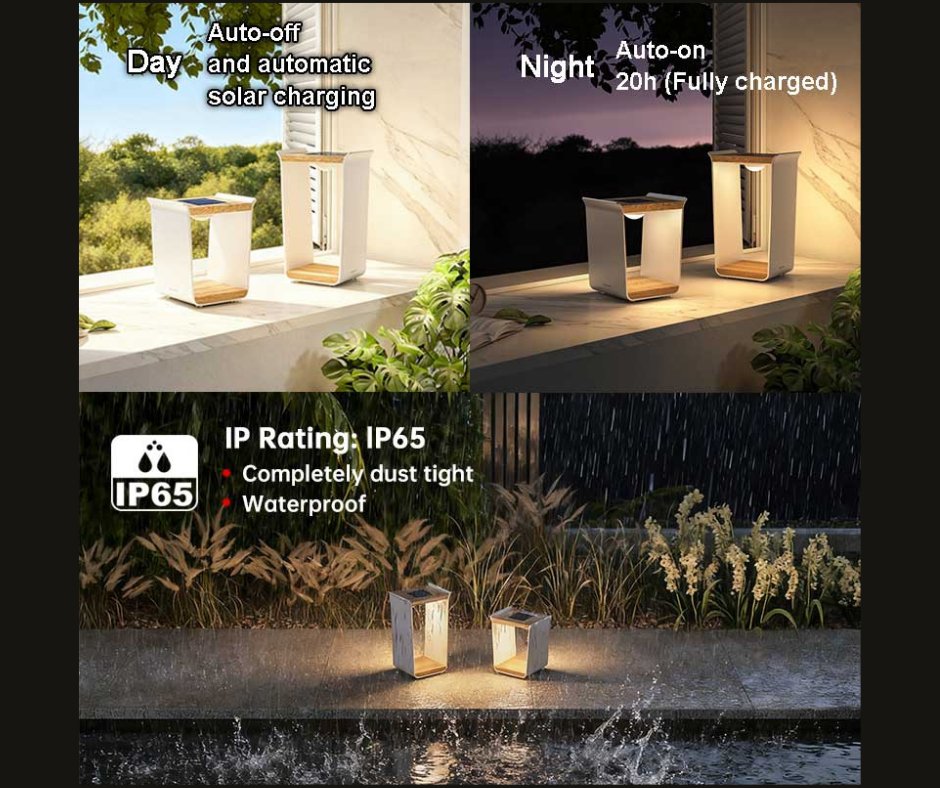 Spenser LED Solar Lamp