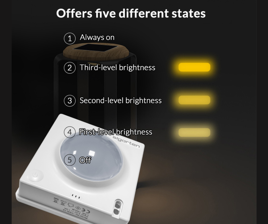 Spenser LED Solar Lamp