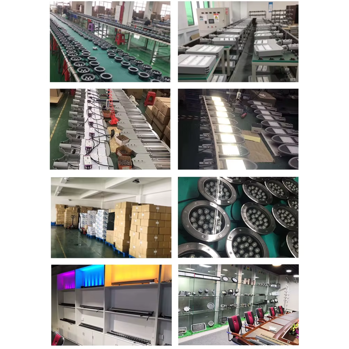 Lampe LED solaire encastrée