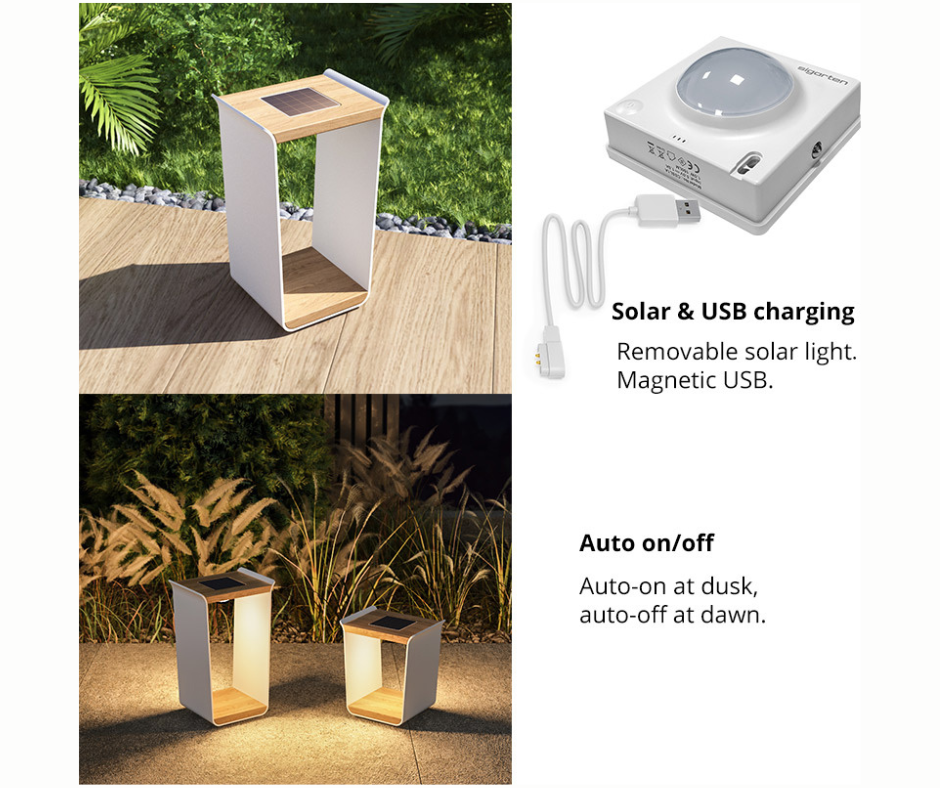 Spenser LED Solar Lamp