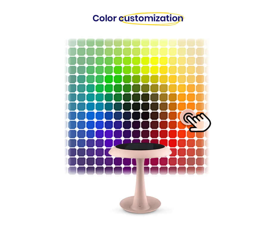 Lampe de Table LED Solaire USB