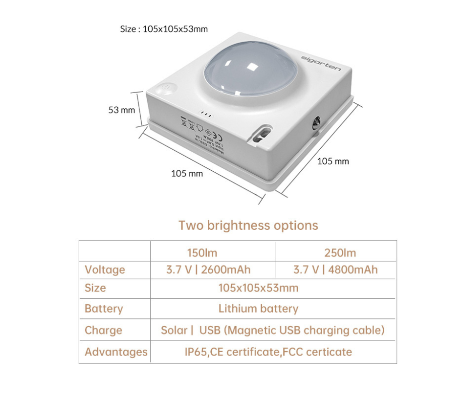 Pegasus LED Solar Lamp