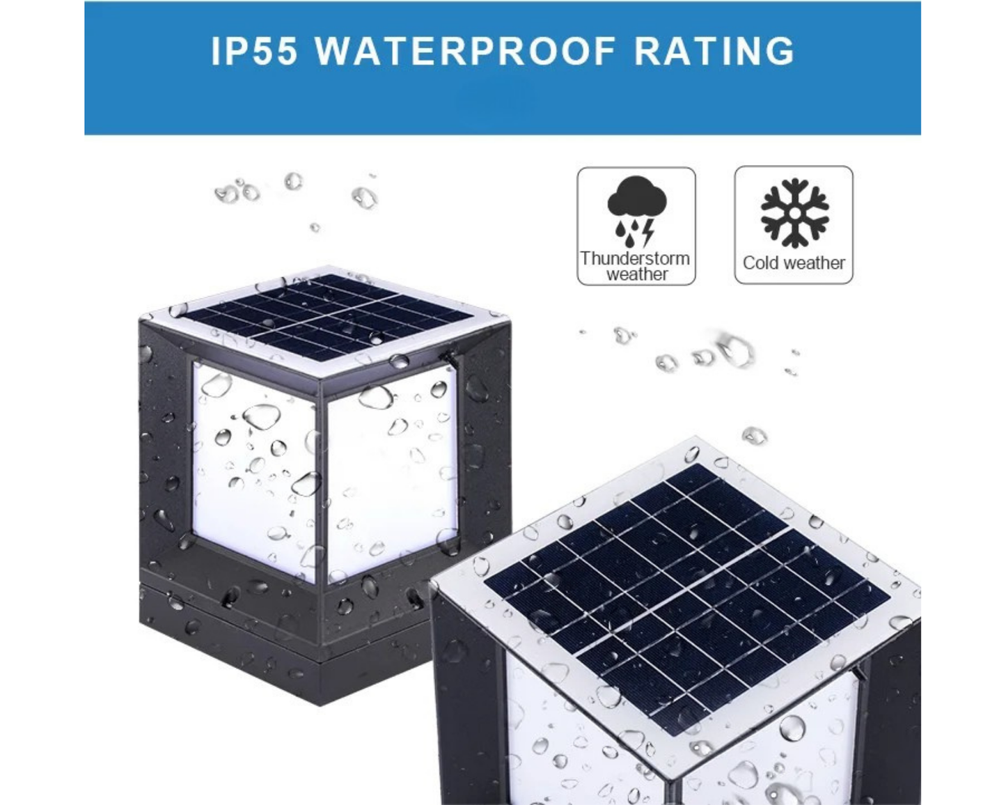 Elegance Solar LED Lamp