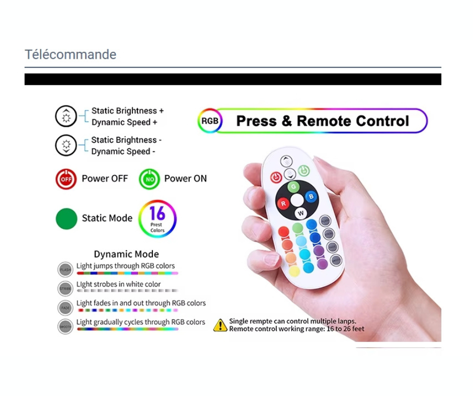 Large Solar LED Flower Pot