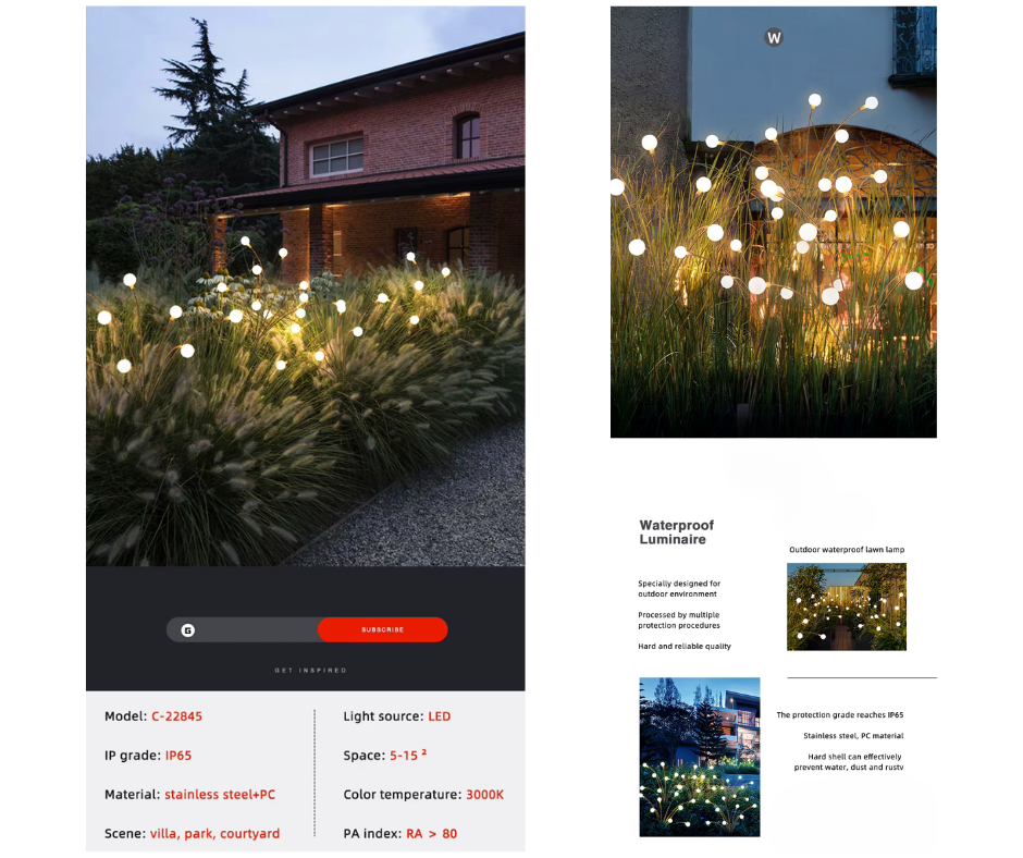 Firefly Solar LED Lights