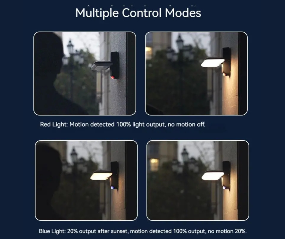 Applique murale solaire à LED