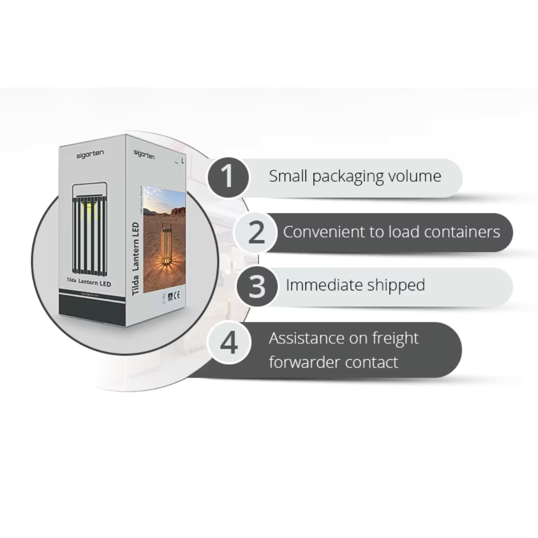 Lámpara solar LED Tilda