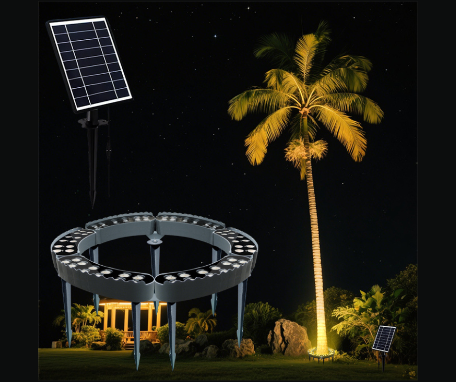 Solar LED Tree Projector