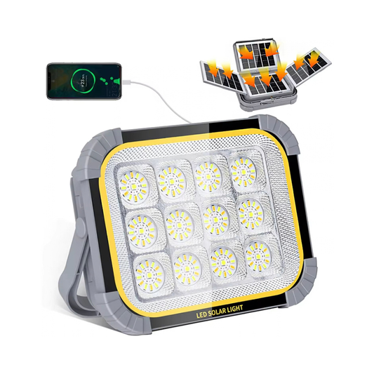Focos solares 2-en-1 de alto rendimiento