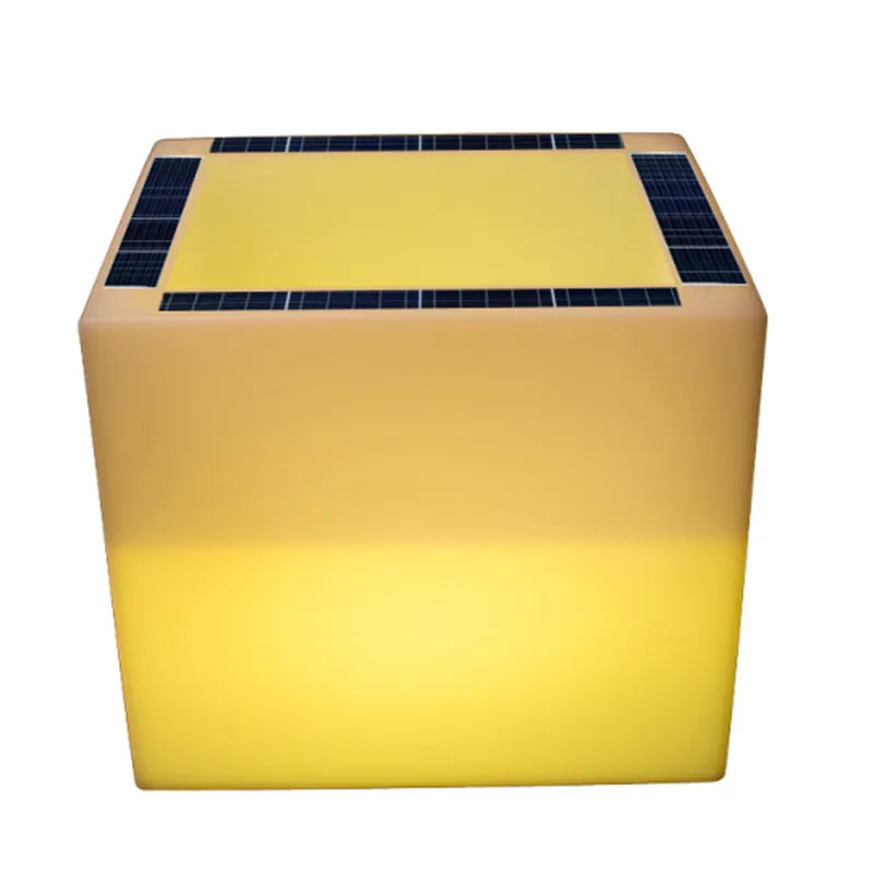 Pot de fleurs solaire à LED