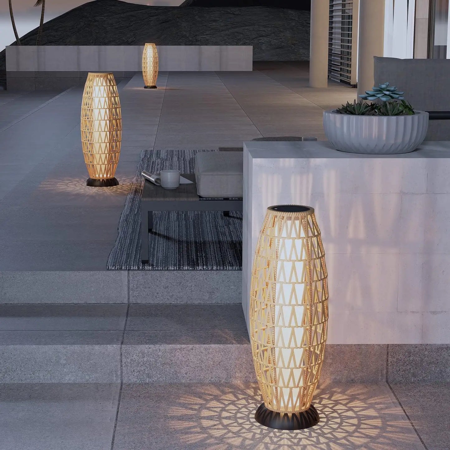 Bohemian Solar LED Lamp