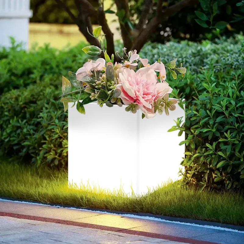 Pot de Fleurs LED Solaire