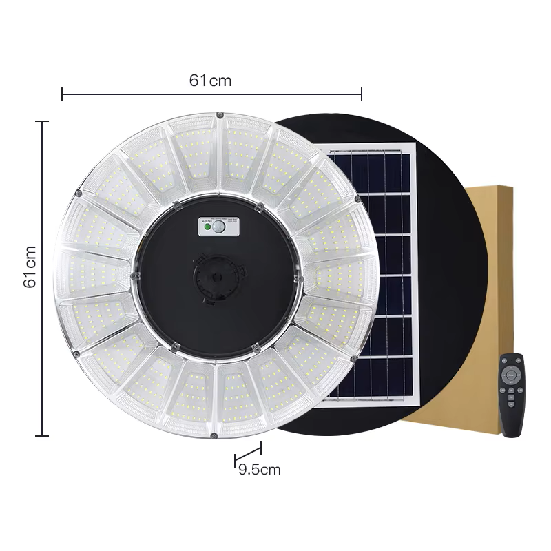 Réverbère LED Solaire 800W