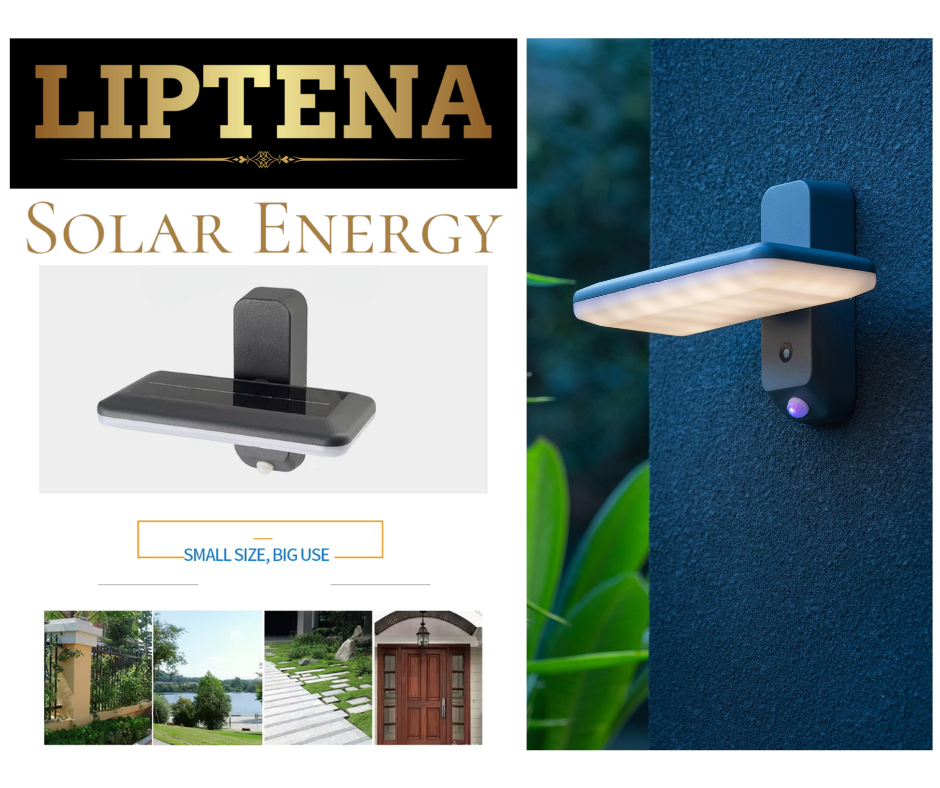 Applique murale solaire à LED