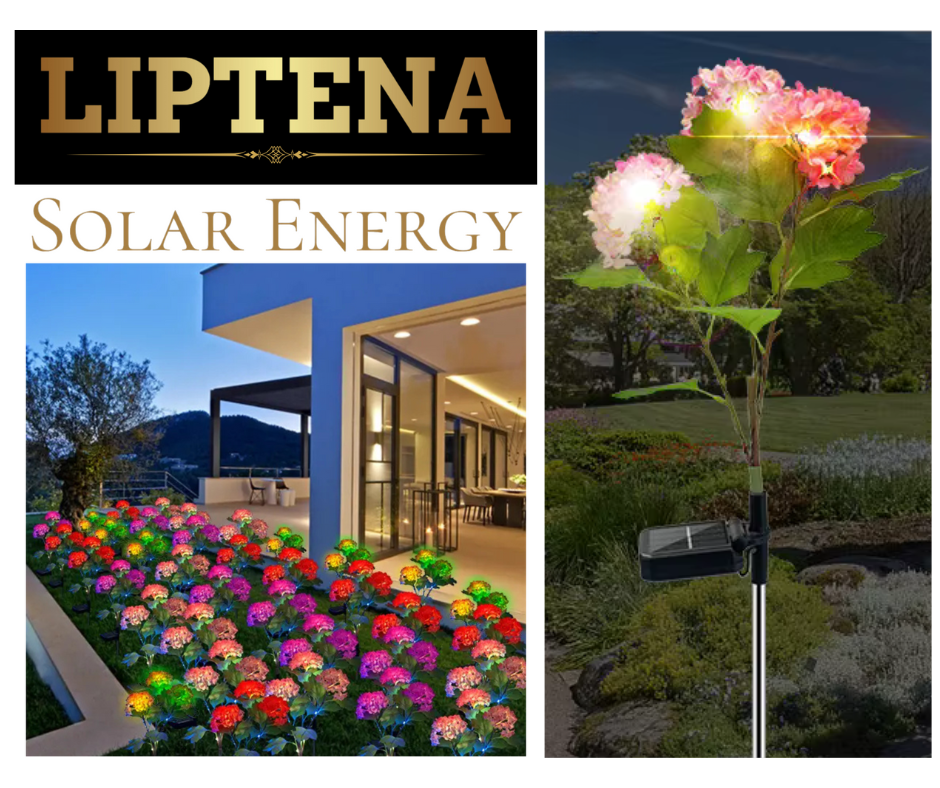 LIPTENA SOLAR ENERGY Fleur solaire Hortensia