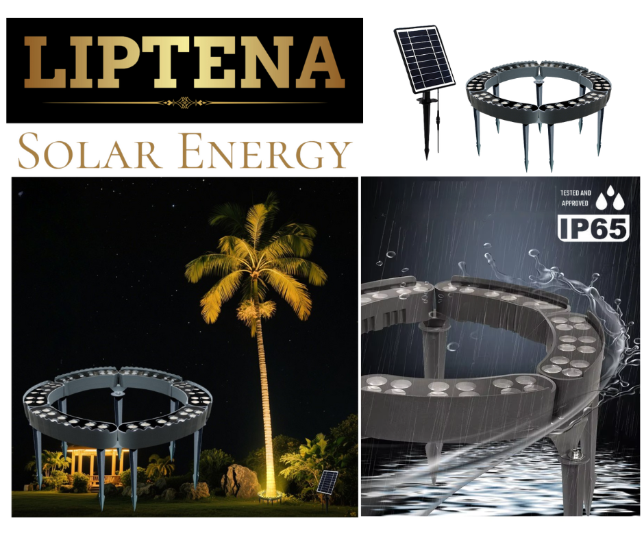 Solar LED Tree Projector