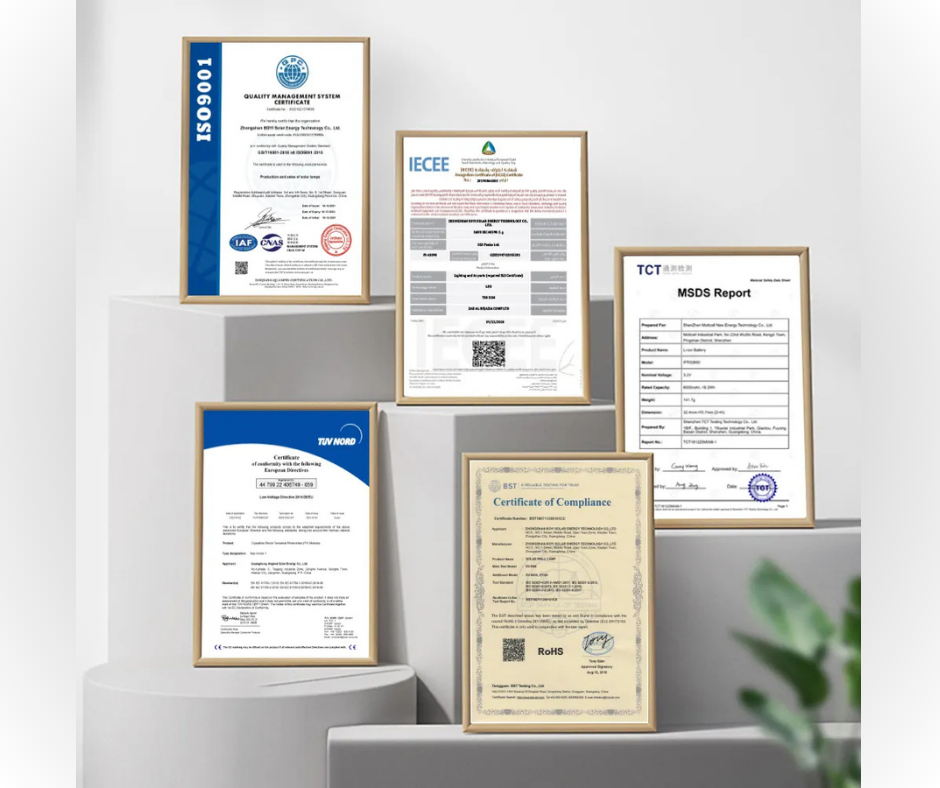 LIPTENA_solar _energy_CERTIFICATIONS