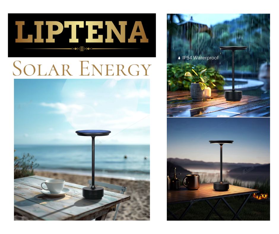 USB Solar Table Lamp