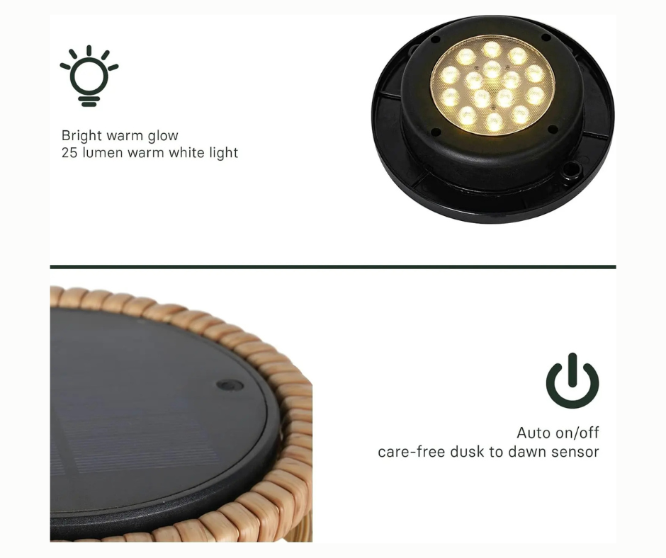 Bohemian Solar LED Lamp