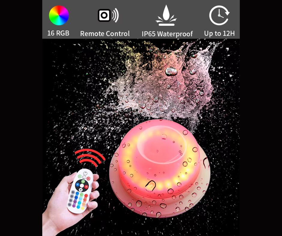 Pot de fleurs solaire à LED