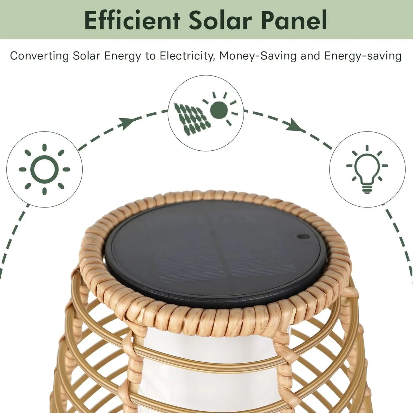 Bohemian Solar LED Lamp