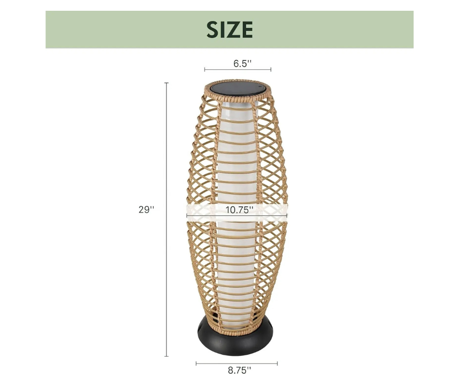 Bohemian Solar LED Lamp