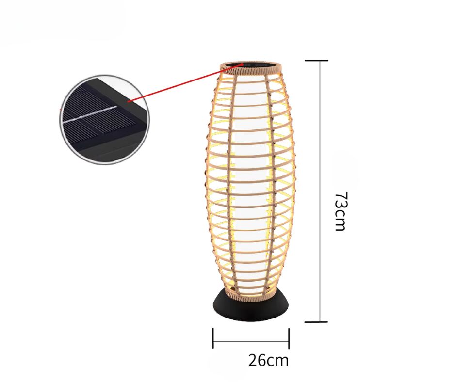 Bohemian Solar LED Lamp