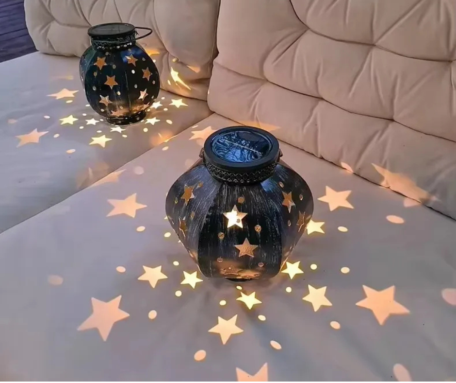 Solar LED garden lamp