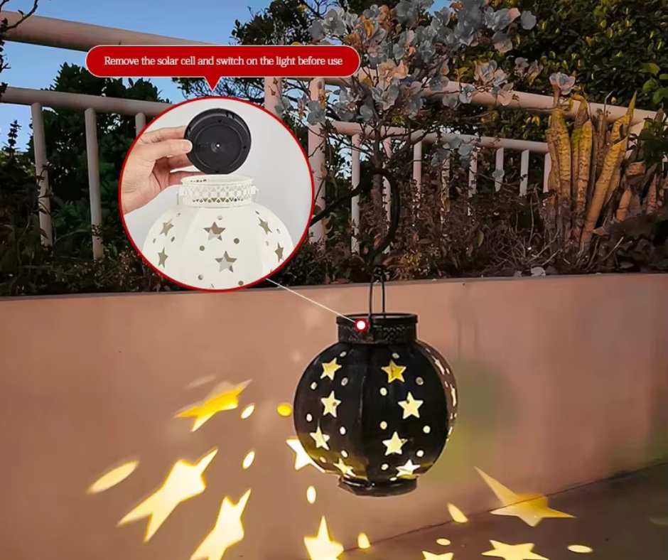 Solar LED garden lamp