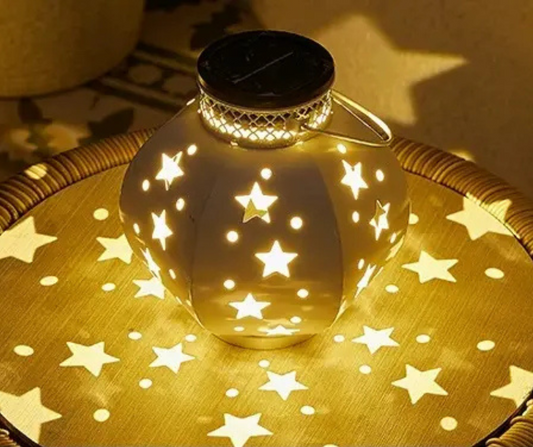 Solar LED garden lamp