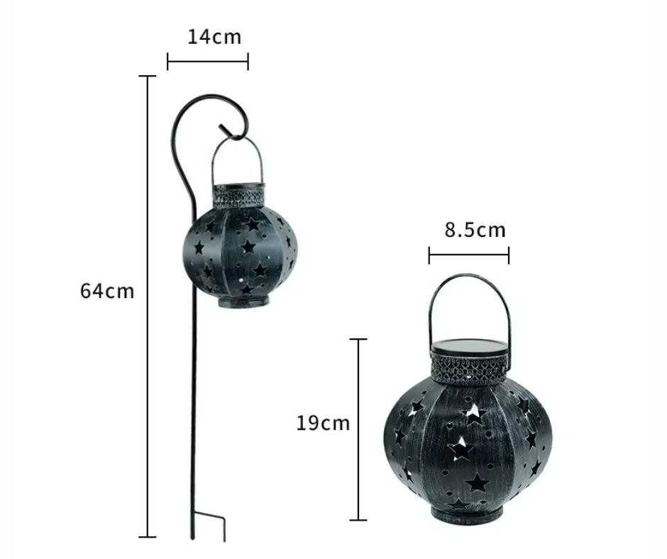 Solar LED garden lamp