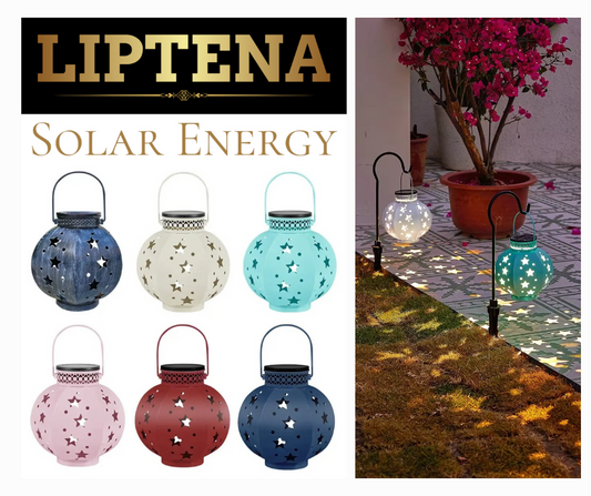 Solar LED garden lamp