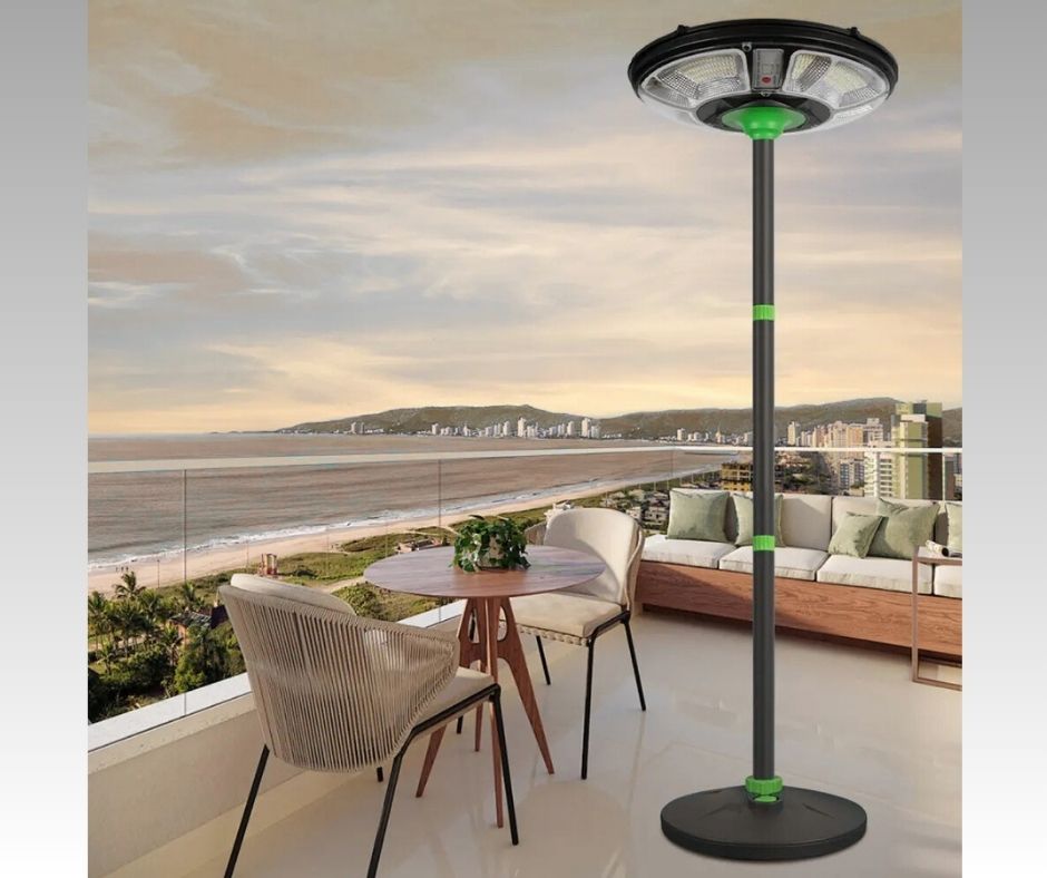 Réverbère LED Solaire Mobile