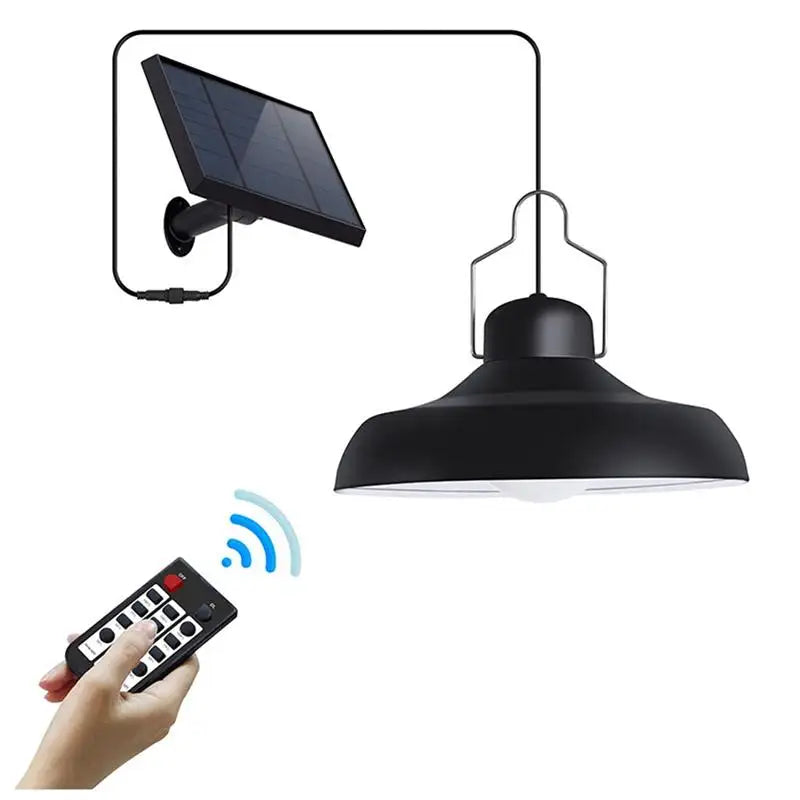 Lampe LED Solaire Suspendue