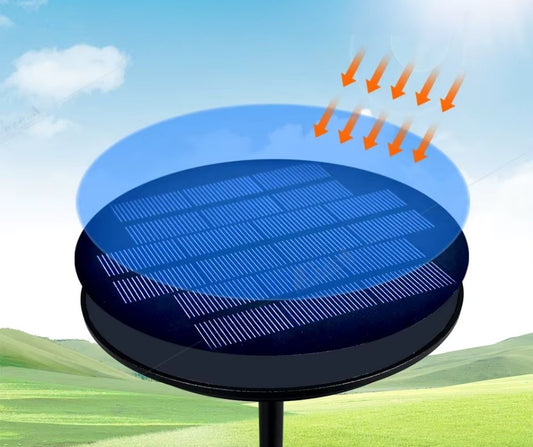 Lampe de table solaire USB