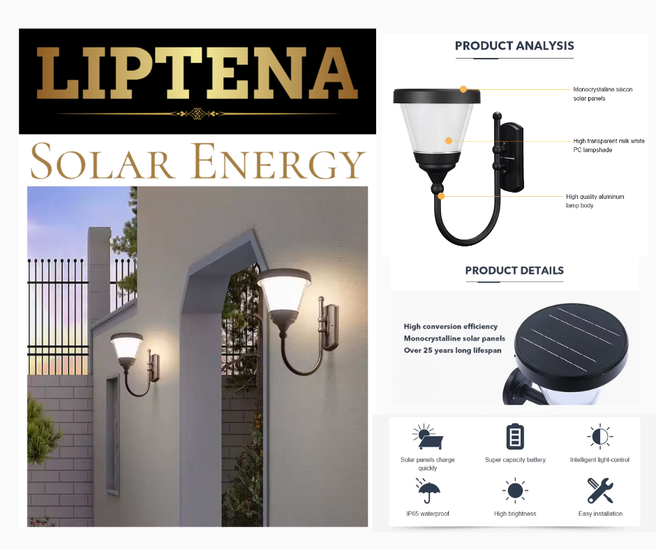 Applique Murale LED Solaire